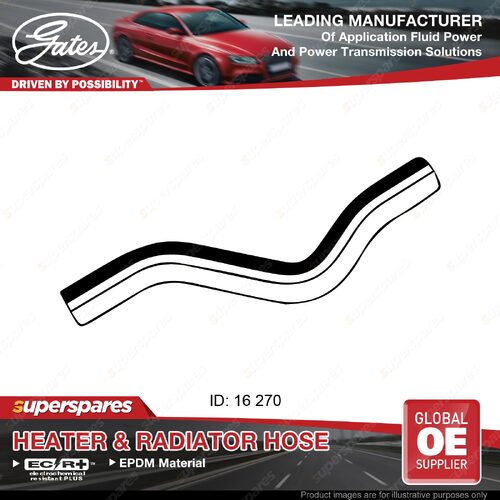 Gates Inlet Heater Hose for Honda Jazz GD GE3 GE2 1.3L 270mm 2002-2008