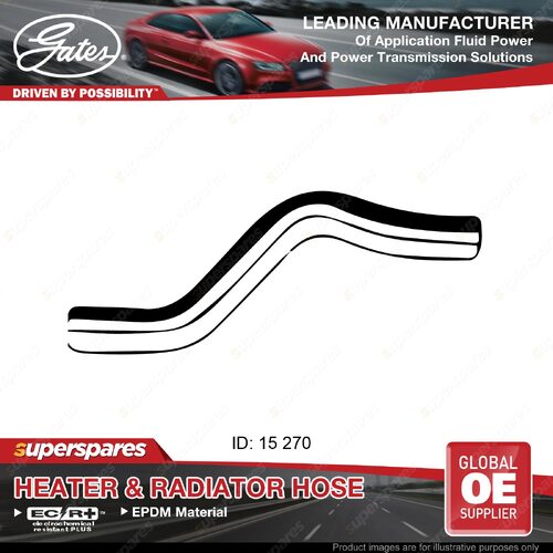 Gates Inlet Heater Hose for Honda Jazz GD GE3 GE2 1.5L 10/02-07/08