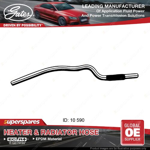 Gates Molded Heater Hose for Holden Viva JF F18D3 1.8L 89KW 10/05-12/09