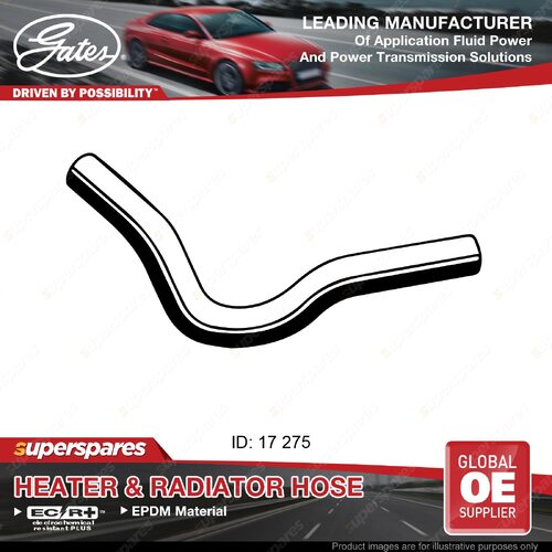 Gates Outlet Molded Heater Hose for Hyundai Excel X-3 G4ER 1.5L 73KW