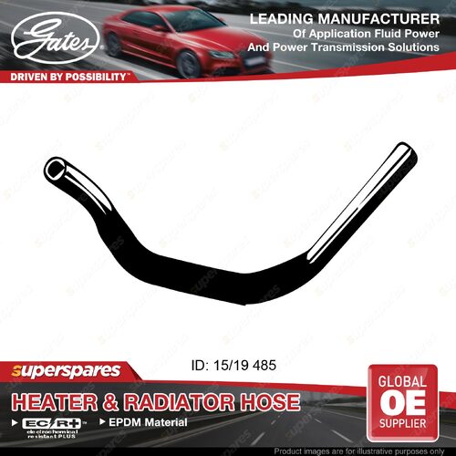 Gates Inlet Heater Hose for Nissan Navara D22 ZD30 110KW 3.0L 01-08