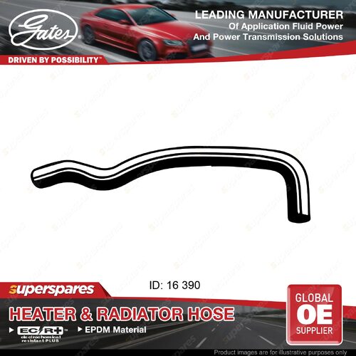 Gates Inlet Heater Hose for Toyota Corolla ZZE152 ZRE152 2ZR-FE 2ZR-FAE