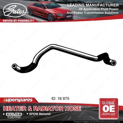 Gates Molded Heater Hose for Toyota Landcruiser Prado GRJ120 1GR-FE