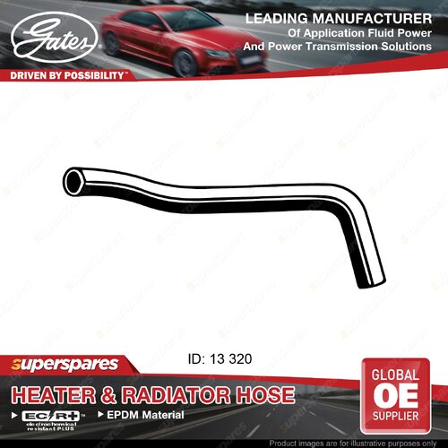 Gates Outlet Heater Hose for Toyota Landcruiser Prado KDJ120 KDJ125