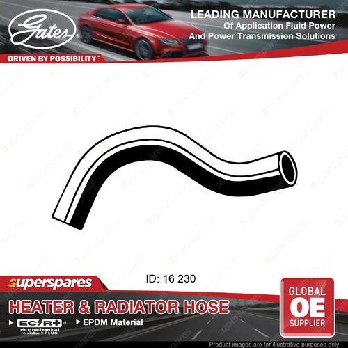 Gates Heater Hose for Toyota Hiace Commuter TRH 200 201 221 223 226 229 230mm