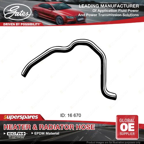 Gates Outlet Molded Heater Hose for Honda Civic FD FA 1.8L 09/05-02/12