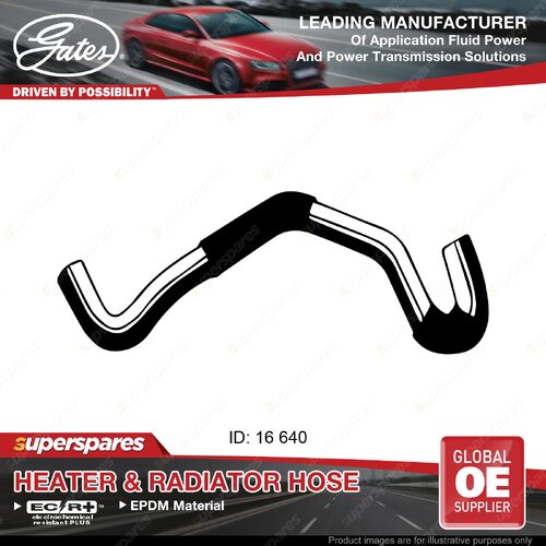 Gates Molded Heater Hose for Toyota Camry SXV20 2.2L 08/1997-09/2002