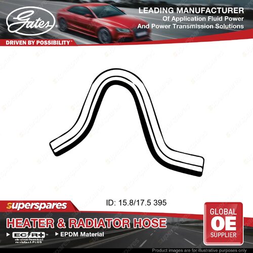 Gates Inlet Heater Hose for Hyundai Elantra HD i30 FD G4GC G4GC-G 2.0L