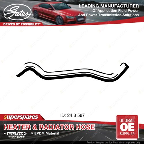 Gates Heater Hose for Ford Fpv Falcon FG BARRA 156 195 198 270T 310T