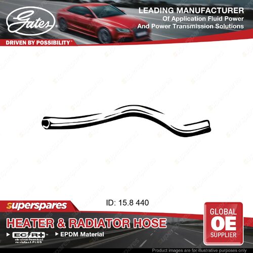 Gates Molded Heater Hose for Honda Accord CD CE 2.2L 103 107KW 440mm