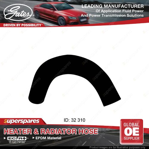 Gates Upper Radiator Hose for Holden E Series EJ EH 2.3L 2.4L 2.9L 310mm