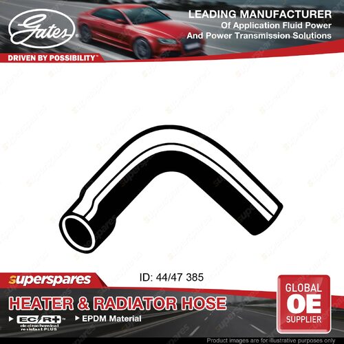 Gates Lower Radiator Curved Hose for Ford Fairlane ZC Falcon XW 4.9L 5.8L 515mm