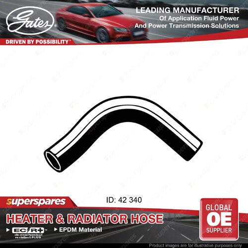 Gates Lower Radiator Hose for Holden Monaro HG HT 5.7L 1968-1971 340mm