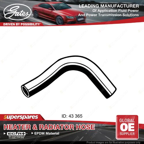 Gates Lower Radiator Hose for Holden Monaro HQ Coupe 5.7L 07/74-10/74