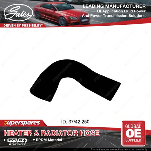 Gates Upper Radiator Hose for Ford Capri Coupe 3.0L RS3000 GT 70-74