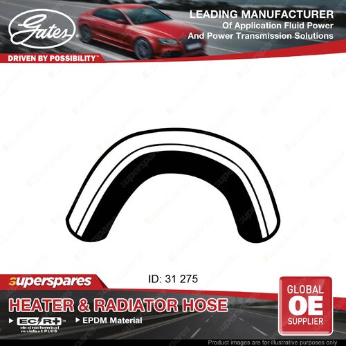 Gates Lower Radiator Hose for Holden Torana LC LJ 1.6L 60KW 71-74