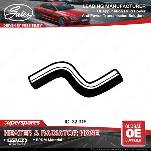 Gates Upper Radiator Hose for Toyota Celica RA23 RA28 Corona RT132 RT104