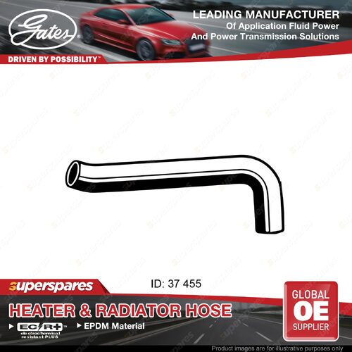 Gates Upper Radiator Hose for Ford Cortina TC 3.3L 4.1L 10/72-09/74