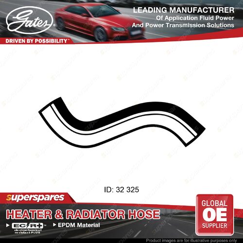 Gates Upper Radiator Hose for Nissan 280 Zx Zxt HGS130 Datsun 280C 430