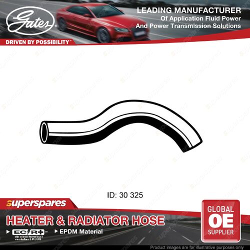 Gates Upper Radiator Hose for Toyota Corona XT130 1X 58KW 1.9L 79-83