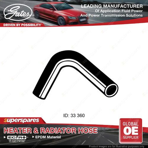 Gates Lower Radiator Hose for Mitsubishi L200 Express MA MB MC MD 2.0L