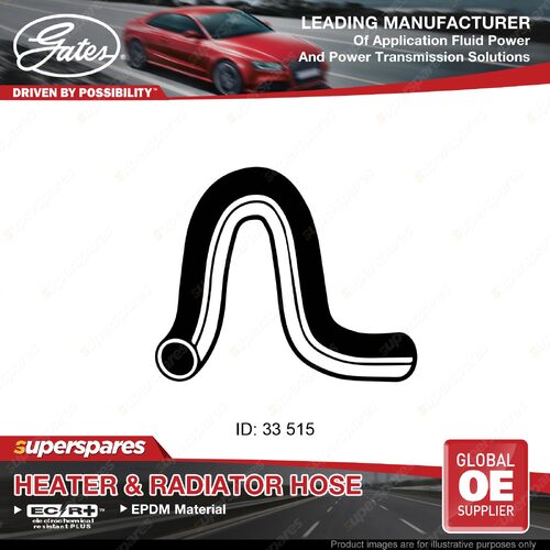 Gates Upper Radiator Curved Hose for Ford Laser KA Meteor GA GB 1.5L