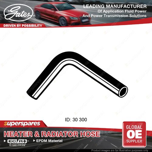 Gates Upper Radiator Curved Hose for Holden Rodeo KB 1.9L 2.0L 40KW