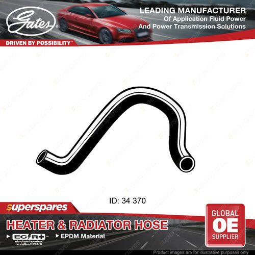 Gates Lower Radiator Hose for Mitsubishi Sigma GJ GK GN 1.6L 03/82-09/85