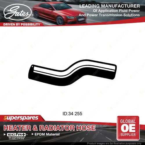 Gates Upper Radiator Hose for Mazda 323 BD BF BW Familia BF1 BW12 1.3L 1.5L 1.6L