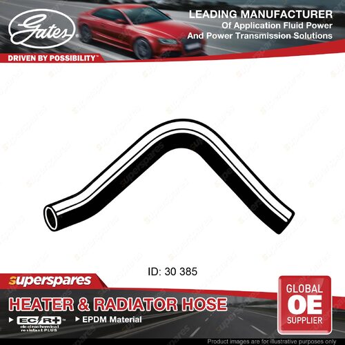 Gates Lower Radiator Hose for Holden Gemini RB Automatic 1.5L 05/85-05/86