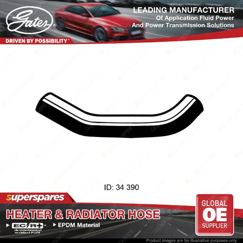 Gates Upper Radiator Hose for Holden Calais Commodore VL 3.0L 86-88