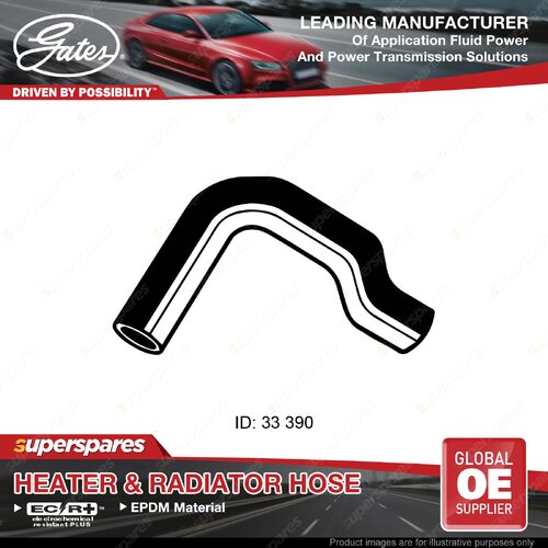 Gates Upper Radiator Hose for Nissan Skyline R31 2.0L 3.0L 1984-1990