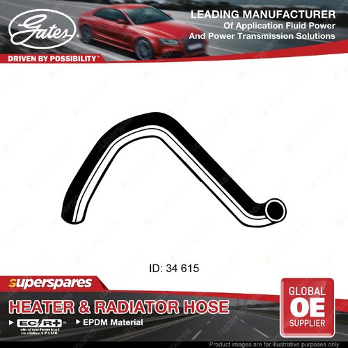 Gates Lower Radiator Hose for Nissan Urvan E23 2.2L 2.3L SD22 SD23