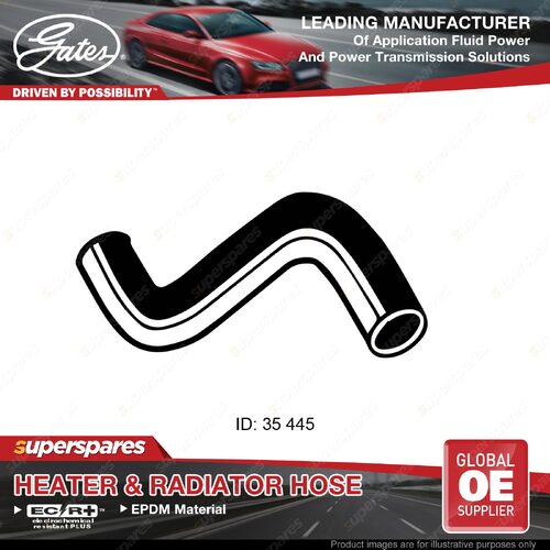 Gates Upper Radiator Hose for Ford Fairlane NA NC Falcon Fairmont EA EB LTD