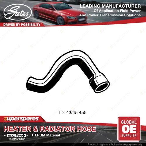 Gates Lower Radiator Hose for Ford Fairlane NA NC Falcon Fairmont EA EB LTD