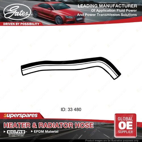 Gates Lower Radiator Hose for Mitsubishi Nimbus UA UB UC 2.0L 09/87-01/92