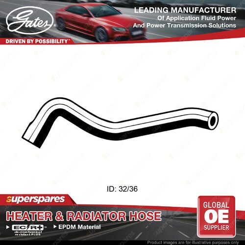 Gates Lower Radiator Hose for Holden Astra LD 1.6L 1.8L 55KW 79KW