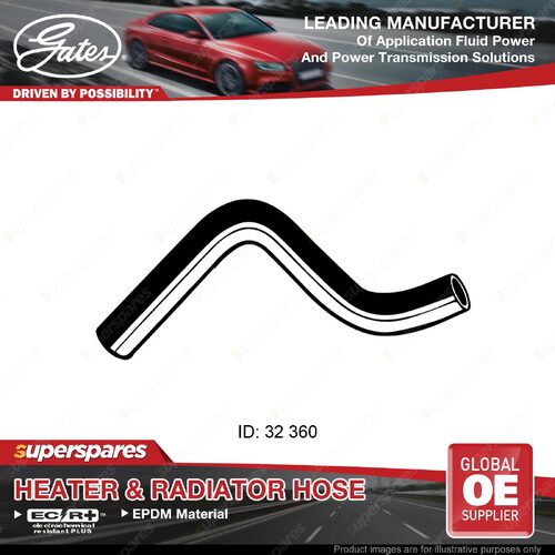 Gates Upper Radiator Hose for Mitsubishi Pajero NA NB NC ND NE NG Montero V23C