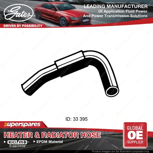 Gates Lower Radiator Hose for Mitsubishi Triton ME MF MG MH MJ Pajero L200