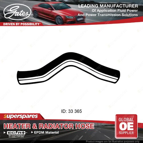 Gates Upper Radiator Hose for Mitsubishi Galant HG HH 4G63 4G63-T