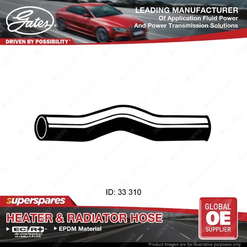 Gates Upper Radiator Hose for Mitsubishi Starwagon SF SG SH SJ WA Delica P03W