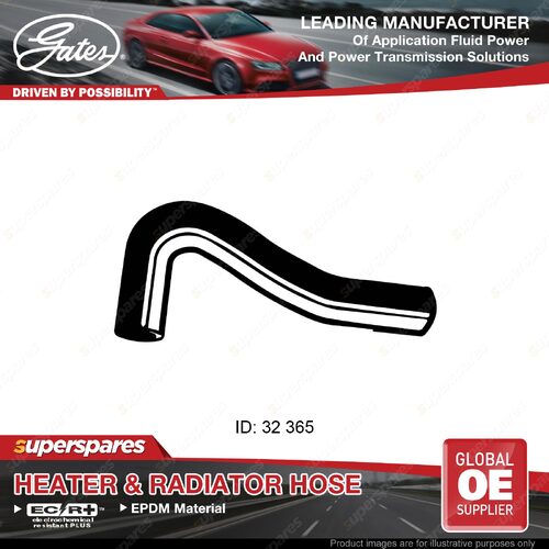 Gates Upper Radiator Hose for Mazda 626 GD GV Telstar GD F2 2.2L 87-97