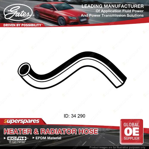 Gates Upper Radiator Hose for Ford Telstar AT 2.0L 68KW 70KW 1987-1989