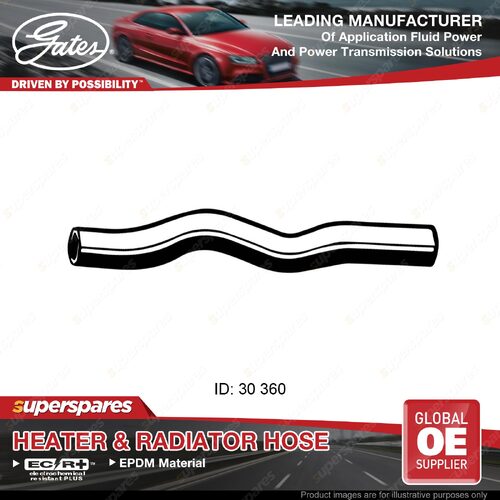 Gates Upper Radiator Hose for Holden Jackaroo UBS Rodeo KB29 4ZD1 2.3L