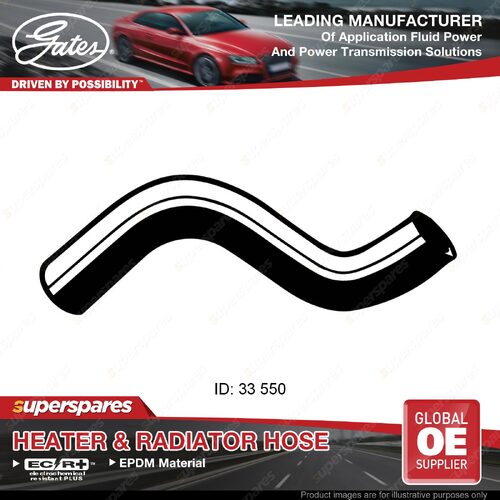 Gates Upper Radiator Hose for Mitsubishi Magna TS TR 4G54 Petrol 2.6L