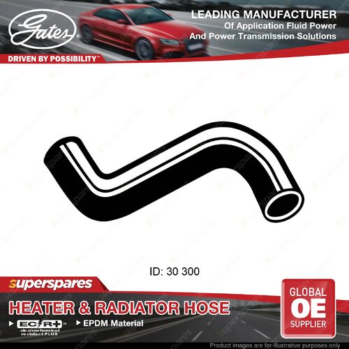 Gates Lower Radiator Hose for Mazda 121 DB B3 B5C4 B3C9 1.3L 1.5L