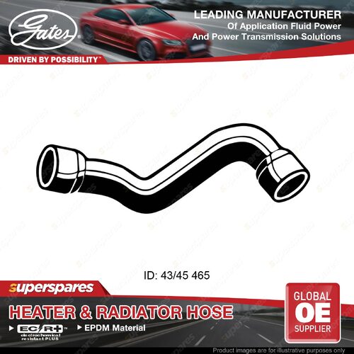 Gates Lower Radiator Hose for Ford Fairlane NC Falcon Fairmont ED EB LTD 465mm