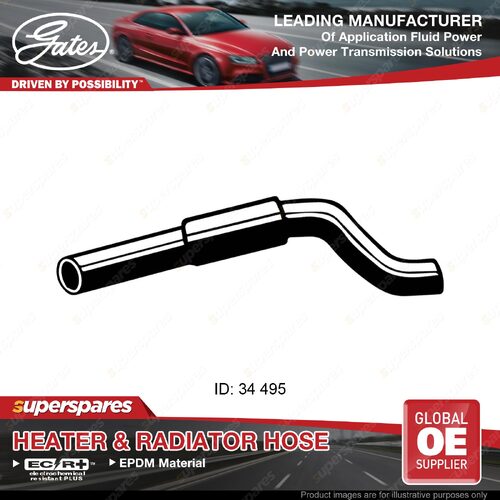 Gates Upper Radiator Hose for Holden Apollo JM JP 3VZ-FE 3.0L 93-97