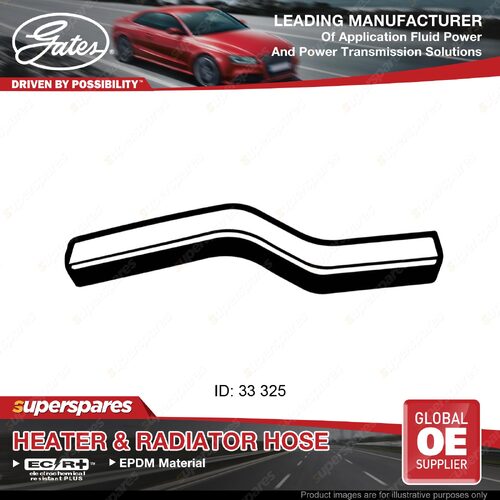 Gates Lower Radiator Hose for Holden Rodeo TFR17 TFS17 TFR16 2.3 2.6L