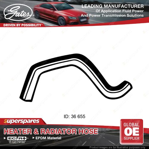 Gates Lower Radiator Hose for Holden Jackaroo Monterey UBS 6VD1 6VE1